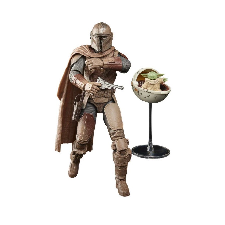 Star Wars * | Star Wars The Mandalorian Black Series 2022 The Mandalorian & Grogu (Arvala-7)