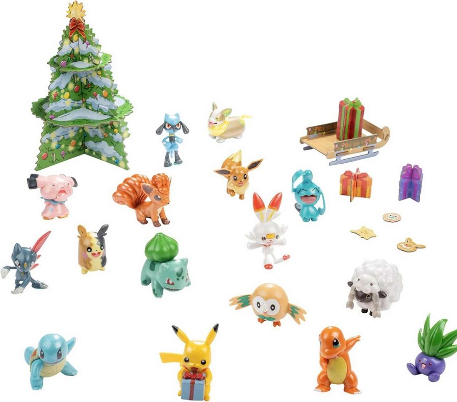 Pokemon * Pokemon Battle Figure Multipack 24Pack Holiday Calendar