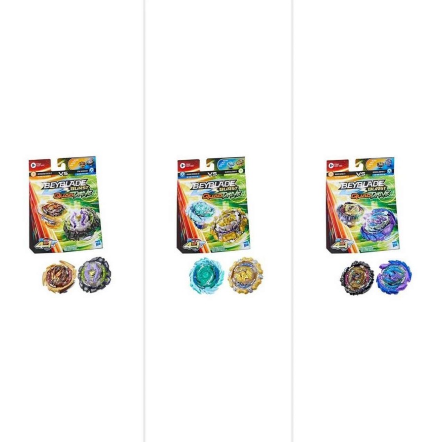 Beyblades * | Beyblade Burst Quaddrive Spinning Top Dual Pack