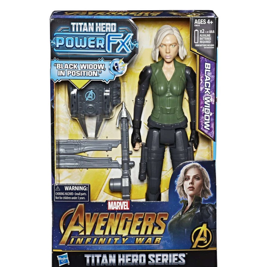 Marvel * | Marvel Avengers: Infinity War Titan Hero Power Fx Black Widow